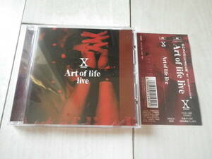 CD X-JAPAN エックス・ジャパン ART OF LIFE アート・オブ・ライフ TOSHI HIDE YOSHIKI PATA HEATH 帯、付属