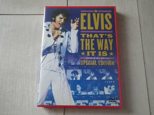 DVD ELVIS エルヴィス・プレスリー オン・ステージ THAT'S THE WAY IT IS SPECIAL EDITION 1970年 インターナショナルホテル ライヴ 104分