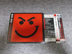 CD ＆ DVD ボンジョヴィ BON JOVI HAVE A NICE DAY ハヴ・ア・ナイス・デイ トータル・セールス１億枚のモンスターロックバンド 始動!