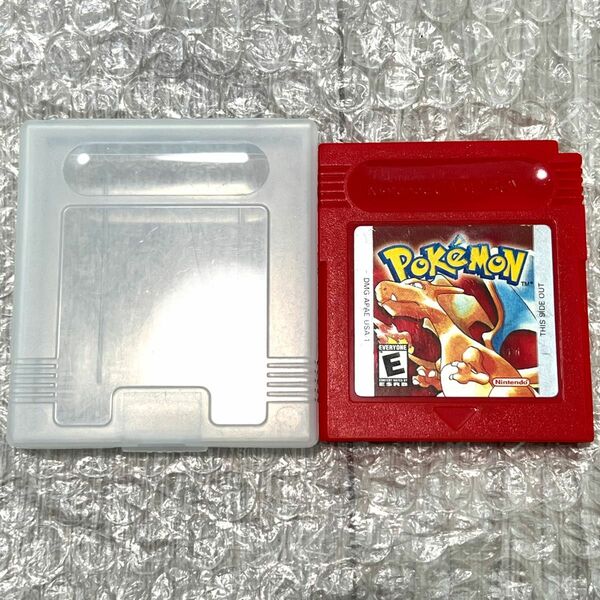 〈正規品・海外版〉GB Pokemon Red version GAMEBOY ゲームボーイ ポケットモンスター赤 ポケモン 北米