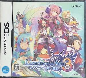 未開封　ルミナスアーク3 アイズ　Sofmap特典 テレホンカード付き　NINTENDO DS　Luminous Atc EYES 4535506300836　YA240316S1