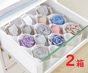 [ free shipping ]2 box set drawer. bulkhead . socks storage underwear storage handkerchie storage necktie storage 