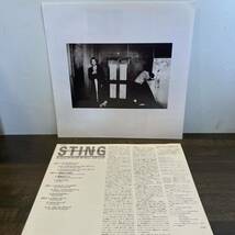 【2LP】Sting /Nothing LIKE THE SUN 帯付 スティング ナッシング ライク ザ　サン レコード　国内盤_画像3