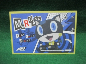  Persona *5* Sega limitation * visual square fancy cardboard *morugana* Mini square fancy cardboard *