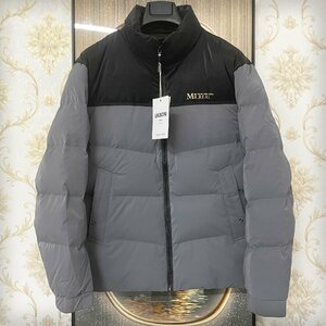 ★★最上級EU製＆定価10万◆UABONI*Paris*ダウンジャケット*ユアボニ*パリ発◆ダックダウン90％ 防寒 お洒落 個性 マウンテンパーカ 2XL/52