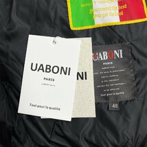 今節限定EU製＆定価12万◆UABONI*Paris*ダウンジャケット*ユアボニ*パリ発◆高級 ふんわり 防寒防風 高級刺繍 女王蜂 艶 アウター 2XL/52_画像8