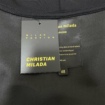 定価4万★christian milada・ミラノ発・パーカー★コットン100% 長袖 個性 モノグラム クマ プルオーバー ベアブリック/Bearbrick L/48_画像8