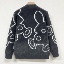 定番 ヨーロッパ製※定価5万◆ブルガリア発※RISELIN セーター ミンク/カシミヤ混 ソフト 毛足 ニット 暖かい ウサギ 可愛さ 秋冬 L/48_画像2