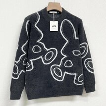 定番 ヨーロッパ製※定価5万◆ブルガリア発※RISELIN セーター ミンク/カシミヤ混 ソフト 毛足 ニット 暖かい ウサギ 可愛さ 秋冬 L/48_画像7