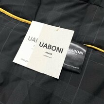 ★★最上級EU製＆定価12万◆UABONI*Paris*グースダウンジャケット*ユアボニ*パリ発◆上質 防寒 洗練 ロング丈 ビジネス 通勤 M/46サイズ_画像10