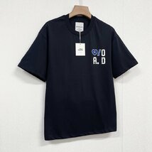 人気ヨーロッパ製※定価2万◆ブルガリア発※RISELIN 半袖Tシャツ コットン100％ 通気吸汗 快適 英字 お洒落 カットソー ストリート 日常 L_画像10