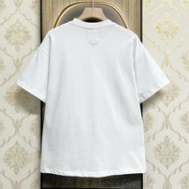 個性EU製＆定価2万◆UABONI*Paris*半袖Tシャツ*ユアボニ*パリ発◆綿100% 通気 薄手 ウサギ柄 可愛い スウェット お出かけ 夏服 M/46サイズ_画像2