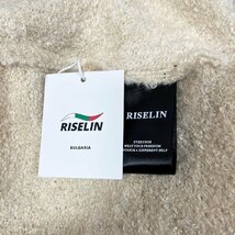 上品ヨーロッパ製※定価5万◆ブルガリア発※RISELIN セーター ウール混 防寒 ゆったり ウサギ キュート ショート丈 可愛い レディース L/48_画像10