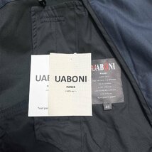 上級EU製＆定価7万◆UABONI*Paris*ジャケット*ユアボニ*パリ発◆防風 保温 異素材切替 ロングコート ダブルブレスト レジャー 日常 XL/50_画像9