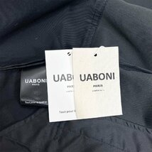 上級EU製＆定価7万◆UABONI*Paris*ジャケット*ユアボニ*パリ発◆防風 保温 異素材切替 ロングコート ダブルブレスト レジャー 日常 XL/50_画像10