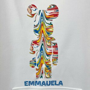 個性・パーカー 定価5万◆Emmauela・イタリア・ミラノ発◆人気 保温 ソフト 遊び心 クマ カラフル スウェット トップス M/46サイズの画像6