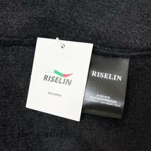 最高級ヨーロッパ製※定価5万◆ブルガリア発※RISELIN セーター 高級ミンク/カシミヤ混 暖かい 毛足 ソフト 防寒 クラシック 紳士 M/46_画像9