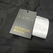 定価8万★christian milada・ミラノ発・上下セット★上品 薄手 速乾 無地 ジャケット パンツ アウター 個性 定番 メンズ XL/50サイズ_画像10