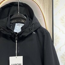 一枚限定EU製＆定価6万◆UABONI*Paris*ジャケット*ユアボニ*パリ発◆上品 防風 頑丈 薄手 英字柄 オシャレ ブルゾン カジュアル M/46サイズ_画像6