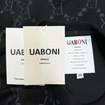 高級EU製＆定価4万◆UABONI*Paris*トレーナー*ユアボニ*パリ発◆上質 薄手 ソフト クマ 英字柄 スウェット 春秋 普段着 ユニセックス 2XL_画像7