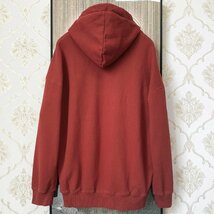 超人気EU製＆定価4万◆UABONI*Paris*パーカー*ユアボニ*パリ発◆綿100％ 上品 厚手 保温 防寒 裏起毛 グラデーション アメカジ L/48サイズ_画像2