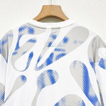 個性ヨーロッパ製※定価2万◆ブルガリア発※RISELIN 半袖Tシャツ コットン 吸湿 通気 お洒落 ドット柄 英字 カットソー トップス 夏 2XL/52_画像4