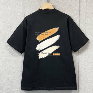 個性・半袖Tシャツ 定価2万◆Emmauela・イタリア・ミラノ発◆コットン100％ 高級 薄手 通気 吸汗速乾 スウェット アメカジ オシャレ L/48