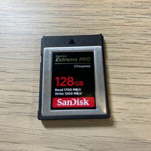 SanDisk 128GB Extreme PRO CFexpress Type-B Memory Card 1700MB/s Read 1200