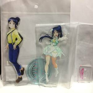 ★未開封 ラブライブ サンシャイン 松浦果南 アクリルスタンド おでかけver.2 プレミアムショップ限定 + 一番くじ 6th L賞　【24/0304/0