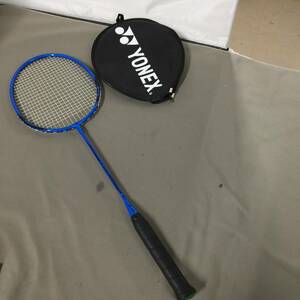 ●YONEX ヨネックス バドミントンラケット B-4000 ケース付 ブルー　【24/0117/01