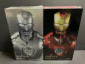 未開封　ZDTOYS 中動玩具 1/10 MARVEL IRONMAN アイアンマン マーク2 & アイアンマン マー3 通常版 2体セット(Zhong　Dong　Toys/ZD　Toys)