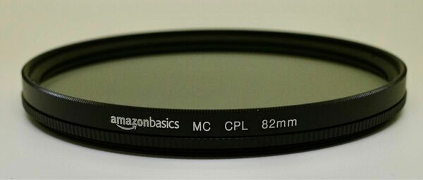 円偏光フィルター 82mm AmazonBasics CF02-NMC16-82