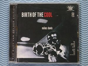 [輸入盤]マイルス・デイヴィス「クールの誕生/Birth of the Cool」Miles Davis/RVG/リマスター/マリガン/コニッツ/マックス・ローチ/名盤 