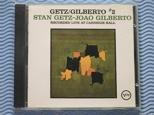 [輸入盤]スタン・ゲッツ/ジョアン・ジルベルト#2(+5)/Stan Getz/Joao Gilberto/64年カーネギー・ホール・ライヴ/名盤