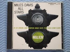 [国内盤]マイルス・デイヴィス「ウォーキン/Walkin'」Miles Davis/リマスター/HQCD/ジョン・コルトレーン/ガーランド/チェンバース/名盤