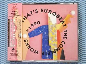 [廃盤]ザッツ・ユーロビート・ザ・コンプリート・ワークスⅣ1990/That's Eurobeat The Complete Works Ⅳ 1990/2枚組