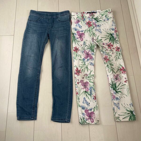 キッズ ズボン 130 2本セット Ｈ＆Ｍ、SisterJenni