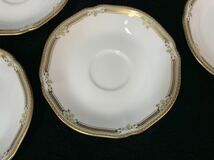 攸58） Noritake ノリタケ　CONTESSA　ソーサー　6客_画像3