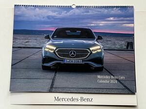 メルセデスベンツ・Mercedes-Benz Cars・2024年　壁掛け大判カレンダー ☆非売品！