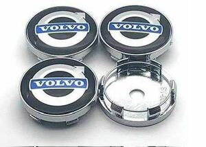 VOLVO ホイールセンターキャップ ハブキャップ ホイールカバー センターキャップ バッジ エンブレムステッカー 60mm 4個セット