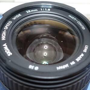 SIGMA HIGH-SPEED WIDE 28mm F1.8 ASPHERICAL Nikonマウント ジャンクの画像2