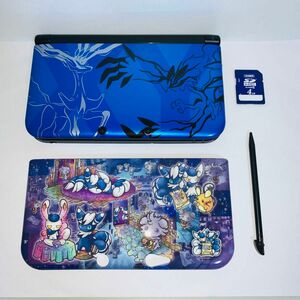 【518】 ニンテンドー 3DS LL ゼルネアス/イベルタル ブルー
