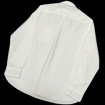 バーバリーブラックレーベル■ノバチェック使い ホース刺繍 3(L) 白 オックスフォード長袖BDシャツ BURBERRYBLACKLABEL■_画像7