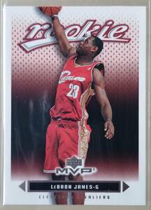 2003UPPER DECK MVP LEBRON JAMES RC