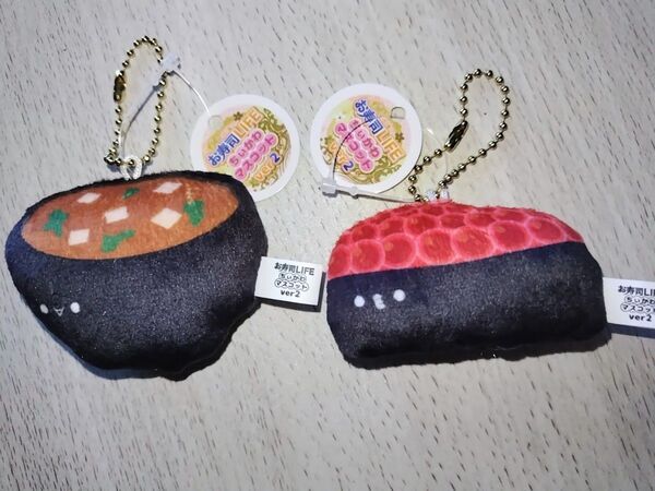 ガチャガチャ お寿司LIFE ちぃかわマスコット ver2 みそ汁 いくら