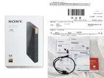 SONY NW-ZX707 [Walkman ZX700シリーズ 64GB Android 12搭載 ハイレゾ音源対応]極美品＋格落札特典_画像6