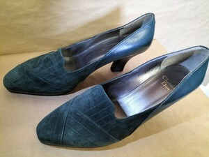  Christian Dior CHRISTIAN DIOR original leather pumps lady's 7 size 