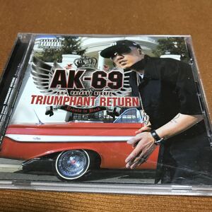 水星価格！AK-69 CD TRIUMPHANT RETURN~Redsta iz back~