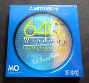 *MO light magnetism disk *640MB* Mitsubishi chemistry * unopened goods *