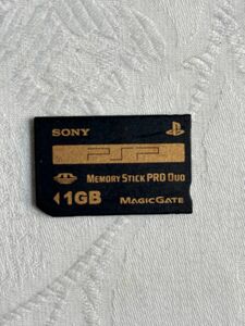PSP メモリーカード 1GB メモリースティックデュオ SONY